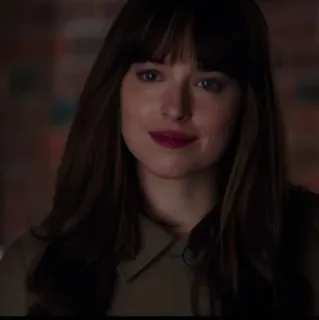 🔪 Anastasia Steele Fifty Shades of Grey dakota johnson, actress, fifty shades, anastasia steele, movie, film telegram sticker
