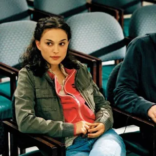 ❄️ natalie portman, atriz, celebridade, mulher, pessoa telegram sticker