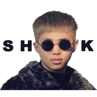 😱 SH K persona, occhiali da sole, moda, stile, ritratto telegram sticker
