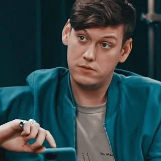 🙄 IL PLEUT man, person, jacket, portrait, indoors telegram sticker