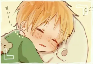 😴 すか Bebè, Sonno, Cartoni animati, Carino, Anime telegram sticker