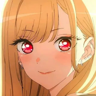 ❤️ Marin Kitagawa My Dress-Up Darling Marin Kitagawa, Anime, My Dress-Up Darling, fille, mignon, Manga whatsapp sticker