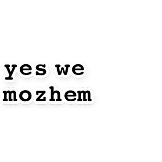 💪 yes|we
mozhem telegram sticker
