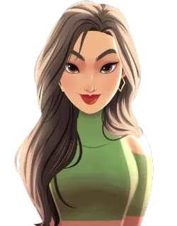 👸 женщина, брюнетка, портрет, женский, человек telegram sticker