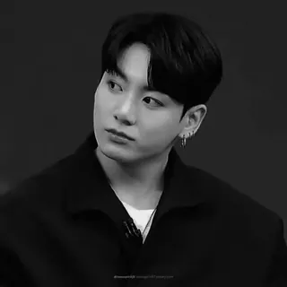 🎸 Jungkook Jungkook, BTS, K-pop, Koreański, Piosenkarz, Portret telegram sticker