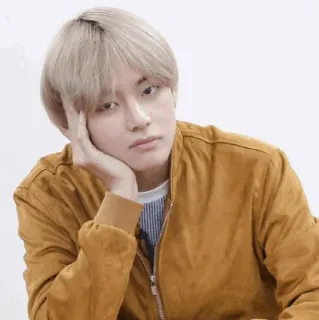 😑 portrait, male, person, casual, blond hair, indoor telegram sticker
