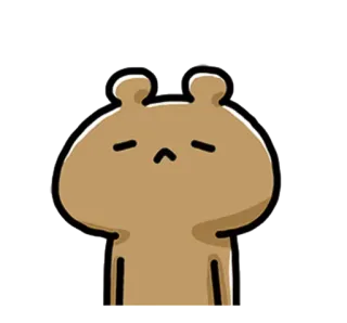 💙 gấu, dễ thương, hoạt hình, nhãn dán telegram sticker
