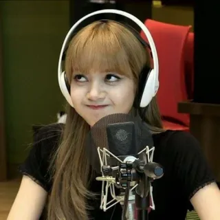 🙄 Lisa singer, kpop, blackpink, idol, celebrity, music, woman telegram sticker