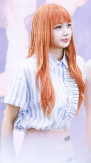 🍁 Lisa kpop, cantante, donna, asiatica, musica, celebrità telegram sticker