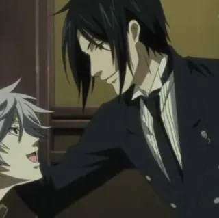 🔌 Sebastian Michaelis Black Butler อนิเมะ, มังงะ, แบล็กบัตเลอร์, เซบาสเตียน มิคาเอลิส, ชิเอล แฟนทอมไฮฟ์ telegram sticker