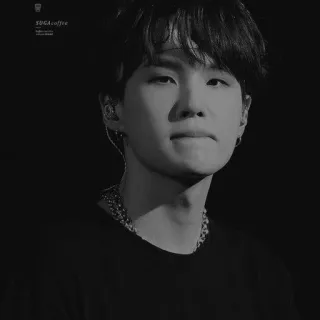 🍂 Suga SUGA Coffee kpop, suga, bts, idol, kaffee whatsapp sticker