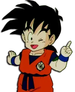 👌 Son Goku Dragon Ball アニメ, カートゥーン, 悟空, ドラゴンボール, キャラクター telegram sticker