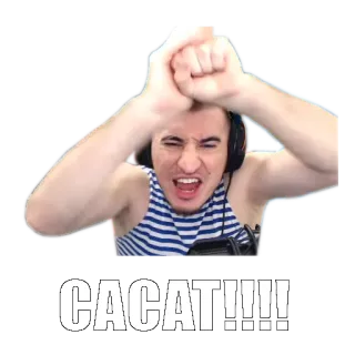 💪 CACAT!!!! telegram sticker