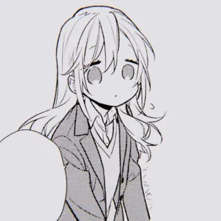 🖤 Anime, Manga, Niedlich, Schuluniform, Mädchen telegram sticker