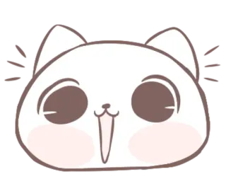 😃 แมว, สัตว์, น่ารัก, สติกเกอร์, การ์ตูน, ตลก telegram sticker