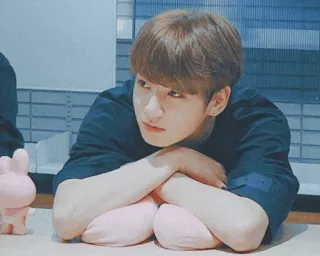 🖤 Jungkook Jungkook, BTS, K-Pop, cantor, ídolo, artista telegram sticker
