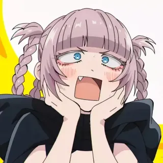 💈 动漫, 卡通, 角色, 插画, 表情, 震惊 telegram sticker