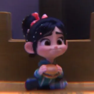 🩰 Vanellope von Schweetz Wreck-It Ralph Dibujos animados, Disney, Vanellope, ¡Rompe Ralph!, Personaje, Animado, Lindo telegram sticker