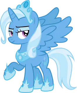 👸 Queen Novo My Little Pony Königin Novo, My Little Pony, Pony, Cartoon, Einhorn, Krone telegram sticker