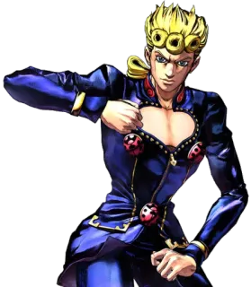 😏 Giorno Giovanna JoJo's Bizarre Adventure Аниме, Персонаж, ДжоДжо, Джорно, Джованна telegram sticker
