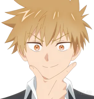 🤔 anime, character, sticker, manga telegram sticker