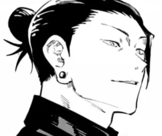 😀 Suguru Geto Jujutsu Kaisen Anime, Manga, Postać, Suguru Geto, Jujutsu Kaisen telegram sticker