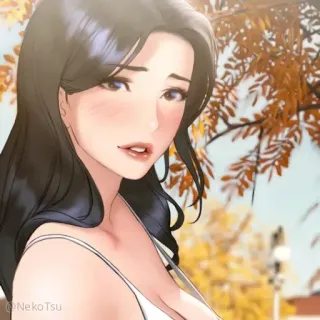 😀 femme, animé, dessin animé, fille, art telegram sticker