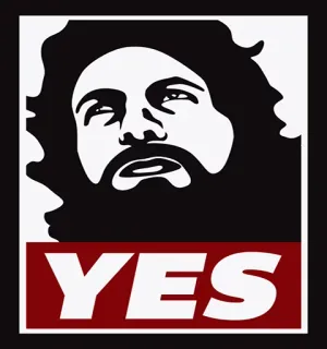 👆 YES affirmative, agreement, portrait, positive telegram sticker
