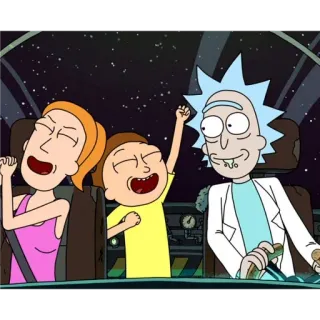 Rick and morty telegram stickers