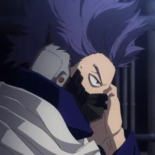 💜 Hitoshi Shinso My Hero Academia Anime, My Hero Academia, Hitoshi Shinso, Personnage, Héros, Manga whatsapp sticker