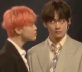 😳 V K-Pop, BTS, Kim Taehyung, Jimin, Meme, Promis, Musik, Pop telegram sticker