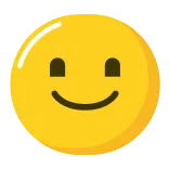 😋 smiley, yellow, happy, emoji telegram sticker