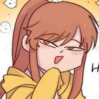 🩸 Hi อนิเมะ, การ์ตูน, ผู้หญิง, น่ารัก, ทักทาย, เป็นมิตร telegram sticker