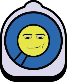 🌟 người đàn ông, khuôn mặt, meme, màu vàng, biểu cảm, cười đểu, internet, hài hước telegram sticker