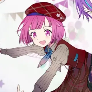 😃 anime, girl, character, illustration whatsapp sticker