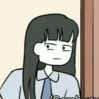 📍 Somebun 漫画, アニメ, ポートレート, 女性, ミーム, 面白い telegram sticker