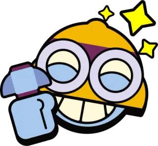 ✨ Emoji, Violenza, Pugno, Cartoni animati, Rabbia, Aggressività whatsapp sticker