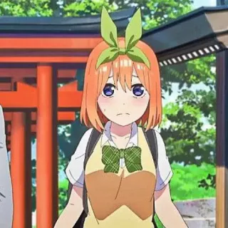 🧩 Yotsuba Nakano The Quintessential Quintuplets Anime, Fille, Mignon, Yotsuba Nakano, The Quintessential Quintuplets telegram sticker