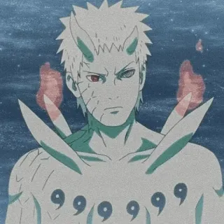 🕷 Obito Uchiha Naruto anime, manga, villain, ninja, obito, uchiha, jinchuriki telegram sticker