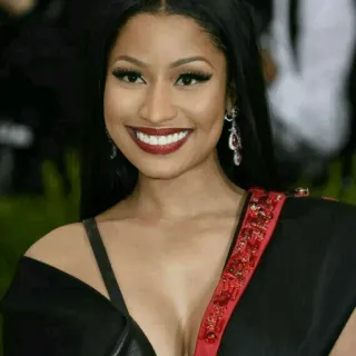 🌚 Nicki Minaj Nicki Minaj, rapper, celebrità, cantante, musicista, ritratto telegram sticker