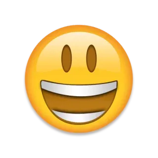😃 Emoji, Sorriso, Feliz, Alegre telegram sticker