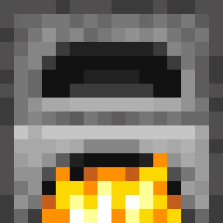 🍙 духовка, огонь, пиксель арт, готовка telegram sticker