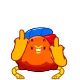 Rooster @TgEmodziBot telegram emojis 🖕