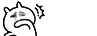 😱 triste, pleurer, dessin animé, expression, émotionnel whatsapp sticker