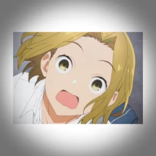 💫 Anime, geschockt, überrascht, Cartoon, Figur, Ausdruck telegram sticker