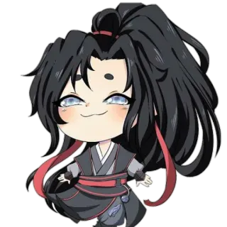 🏵 Anime, Chibi, Cartone animato, Carino, Personaggio telegram sticker