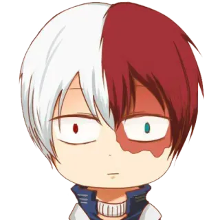 MHA chibi @Alitame72 telegram stickers