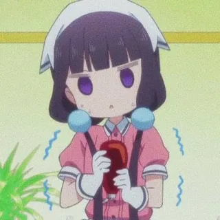Maika Sakuranomiya whatsapp stickers