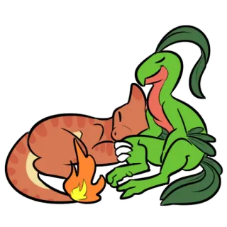 💤 Charmander pokemon, charmander, gecko whatsapp sticker
