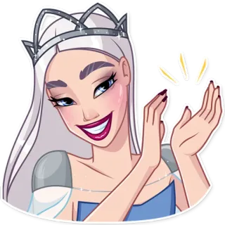 The Snow Queen telegram stickers